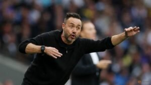 Spurs’ second-half collapse shows size of De Zerbi’s task