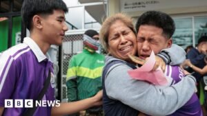 Thai pupil describes harrowing moment teacher was shot in front of her
