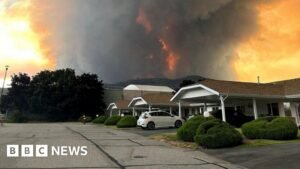 ‘Total incinerated destruction’: Canada wildfire evacuees wonder if they still have homes