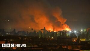 Russia launches ballistic missile and drone strike on Kyiv