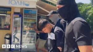 Afghan boxer arrives at Greek court in connection with death of Scottish woman
