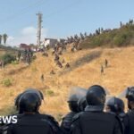 Morocco detains dozens of migrants trying to cross into Ceuta