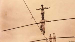 93-year-old high-wire artist keeps memory of Holocaust alive