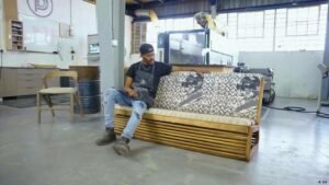 From taxi driver to furniture artist