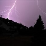 Germany news: Lightning strike cuts Bavarian town in two