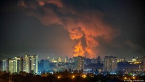 Ukraine: Russian strikes on Kyiv region kill at least 14