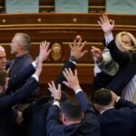 Kosovo PM Kurti egged in parliament amid political crisis