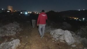 Palestinian group watches for Israeli settlers in West Bank