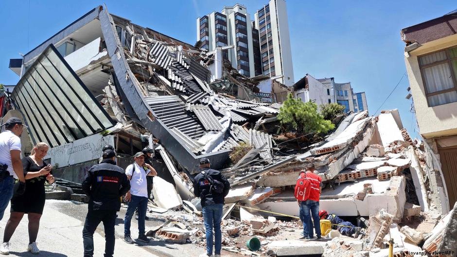 Colombia earthquake: Death toll rises to over 100