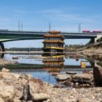 Rhine River drops to record low levels, grounding ships