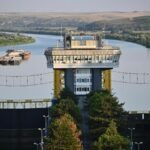 Romania shuts nuclear plant, Hungary dams dry Danube River