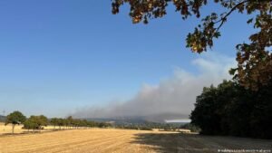 Wildfire forces evacuations as Germany’s heat wave persists