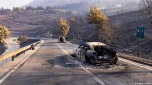 Europe battles wave of wildfires amid intense heat