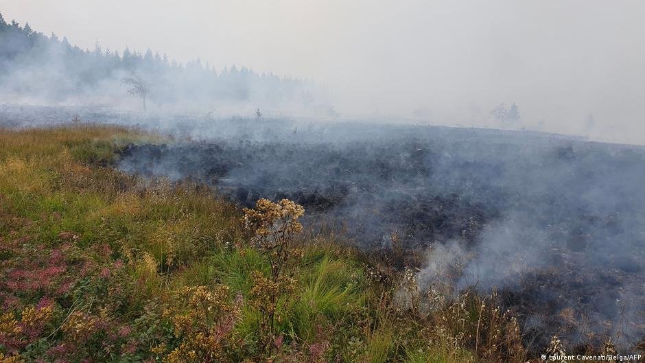 Belgium battles record wildfire as hundreds evacuated