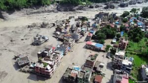 Devastating flash floods hit northern Nepal