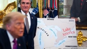 Trump renames Lake Ontario ‘Lake America’