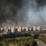 Russian strike on warehouse near Kyiv kills dozens