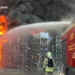 Russian strike on ammunition depot near Kyiv kills dozens