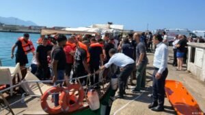 Ferry carrying over 260 people capsizes off Cyprus
