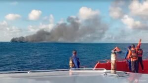 One dead, more than 200 rescued after Indonesian ferry from Bali catches fire
