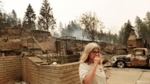 Wildfires raze neighborhoods in northwest US city of Spokane