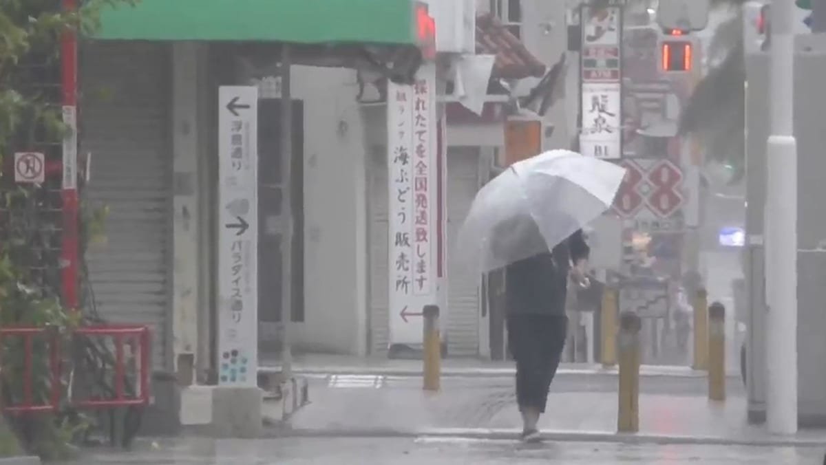 Typhoon Dolphin hits Japan’s Okinawa, China shuts ports ahead of landfall