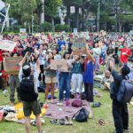 More than 1,000 rally at Hong Lim Park over Maju Forest, Gillman Barracks plans