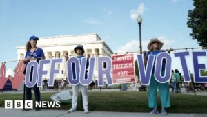 Marchers ron Washington takes place 63 years after Martin Luther King Jr’s speech