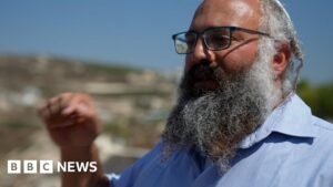 Israeli West Bank settler tells BBC attacks on Palestinians are justified as revenge