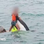 Family rescued after 16 hours floating on jet ski off Thailand