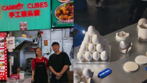 This Singapore designer turns discarded eggshells from a carrot cake hawker into homeware