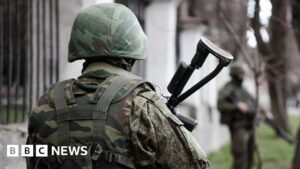 Soldier kills four in gun rampage in Russian-occupied Crimea