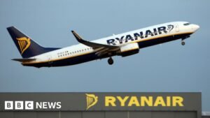 Engine parts smashed Ryanair window that man’s head was sucked out of, report says