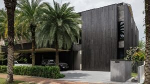 Why this Sentosa Cove house was wrapped in charred black timber