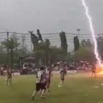 Thai footballer killed in lighting strike during match in Narathiwat province; Malaysian among 12 others injured