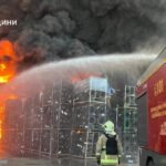Russian strike on Kyiv-area warehouse sparks detonation, killing 37
