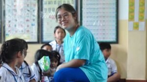 She once struggled with school but is now a recipient of Singapore’s highest youth development award