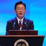 South Korea president proposes talks with North to formally end Korean War