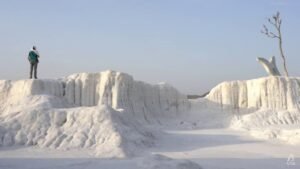 The hidden dangers behind India’s viral ‘snowy’ tourist spot