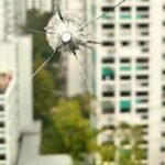Man arrested after marble fired from catapult allegedly damages Woodlands flat window