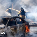 Four killed and 60 injured in Russian strike on shopping centre, Ukraine says