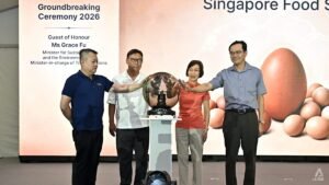 Construction begins for Singapore’s long-delayed fourth egg farm