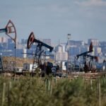 Oil prices fall after hitting over one-month high; traders weigh supply risks