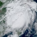 Schools, ferry routes suspended as Typhoon Saudel lashes east China
