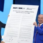 Advisers to Reform UK’s Farage step down after allegations of electoral law breach