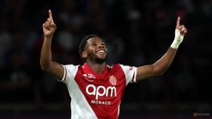 Monaco rally to edge winless PSG as Lyon beat Auxerre in Ligue 1