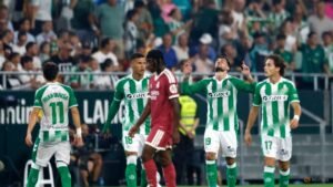 Mbappe denied at the death as Betis beat Real Madrid
