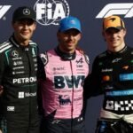 Gasly makes his move to keep Russell in check on and off the track