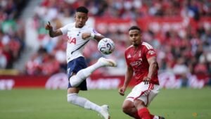 Tottenham’s striker shortage exposed in goalless draw at Forest