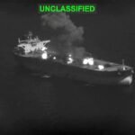 US, Iranian forces fire at vessels in waters near Iran